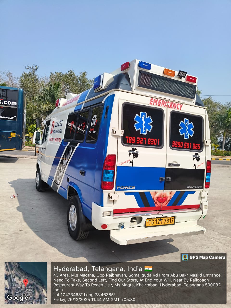 Dead body transport ambulance in Hyderabad ensuring dignified and safe transportation